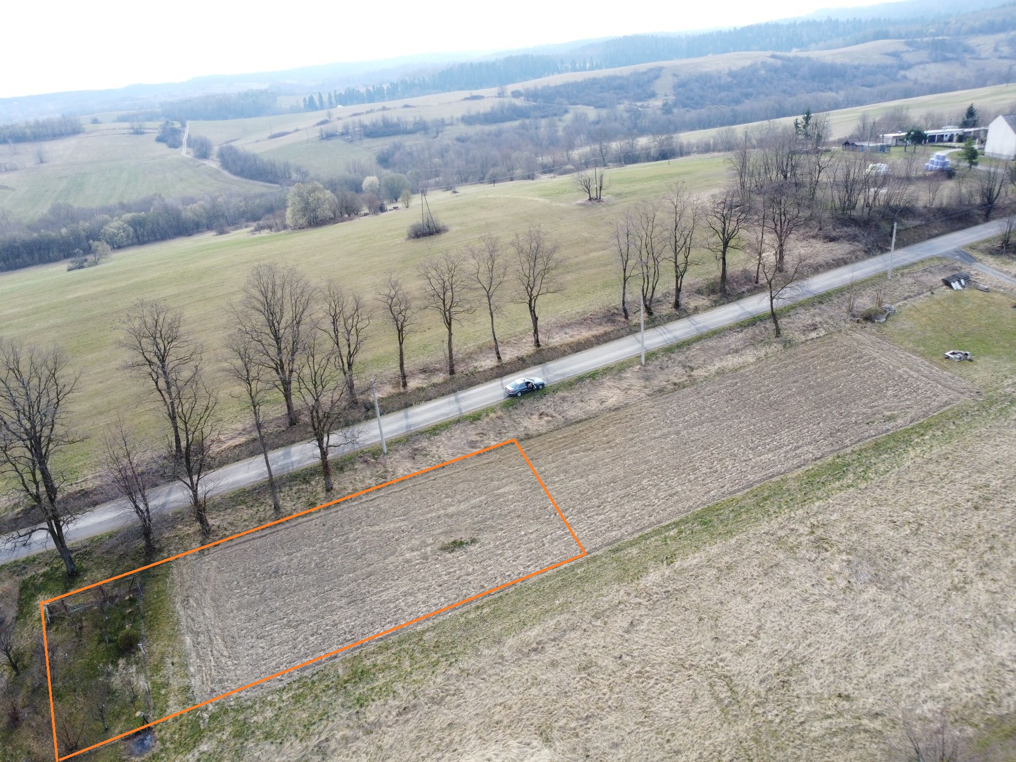 Działka z warunkami zabudowy pod Sanokiem